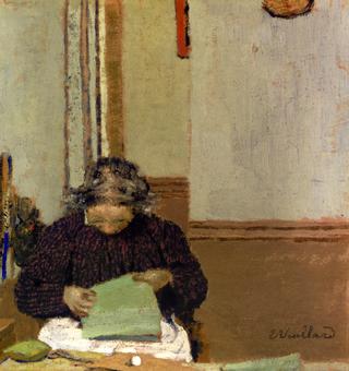 Madame Vuillard Sewing