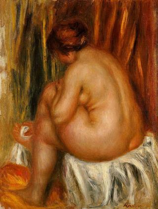 After Bathing (nude study)