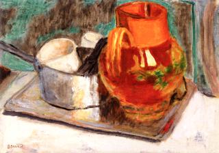 Still LIfe with Orange Pitcher