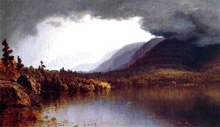 A Coming Storm on Lake George