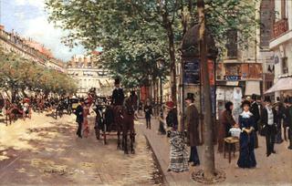 Paris Street Scene