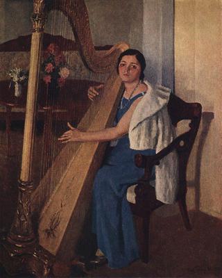 V.G.杜洛娃的肖像