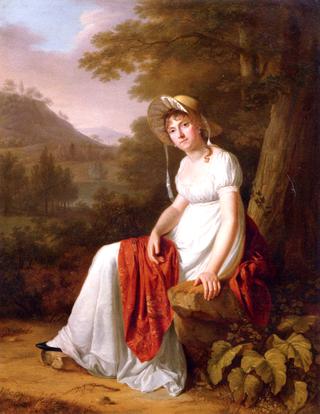 Portrait of Madame Sara-Bouvier-Benoit