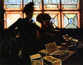 The Cigar Seller at the Glasgow International Exhibition