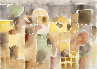View of a Mediterranean Town