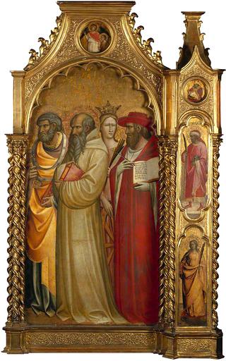 Saints Peter, Romuald, Catherine of Alexandria and Jerome