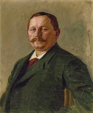 Portrait of Josef Ebner Arnegger, Father of the Painter