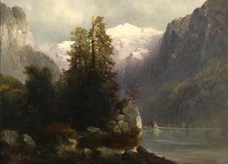 View of Lake Gosau