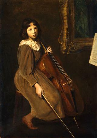 年轻的大提琴手
