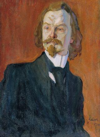 Portrait of Poet Konstantin Balmont