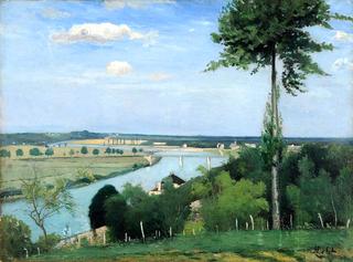 View of the Seine at Bois-le-Roi