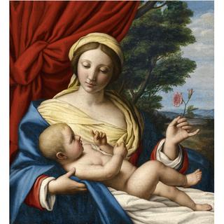 Madonna with a Rose
