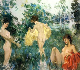 Woodland Bathers