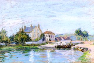 Houses by the Lock at La Gazonne