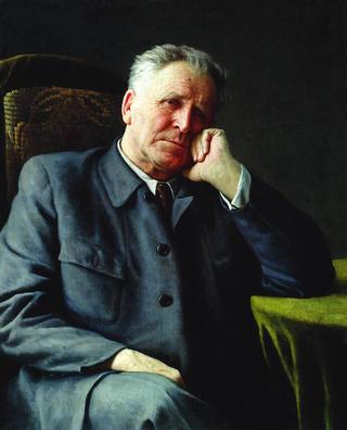 Portrait of Academician I.P. Bardin