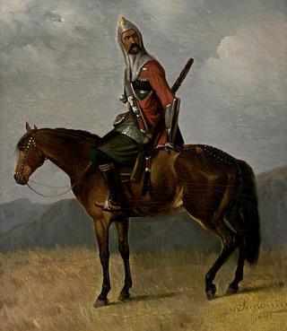 Portrait of an Arab Cavalryman
