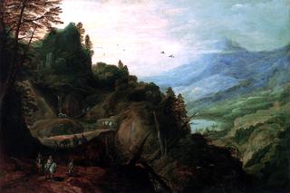 Landscape with a Mountian Pass