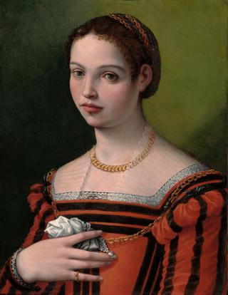 Portrait of a young woman