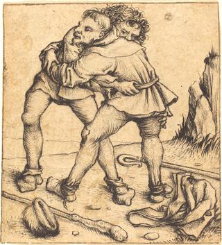 Two Peasants Fighting,