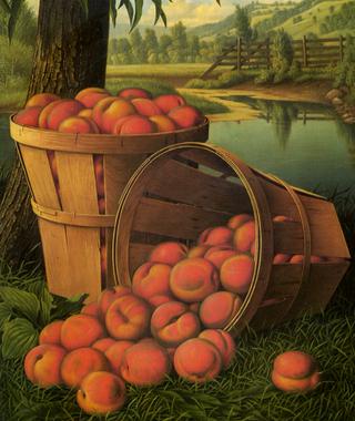 Basket of Peaches