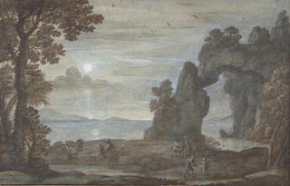 Coast View with Perseus and the Origin of Coral