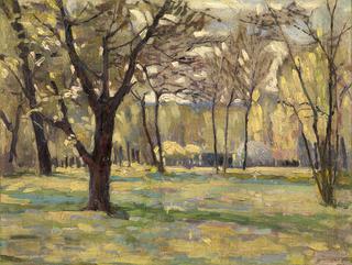 Landscape with Trees