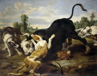 公牛和狗