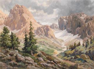 The Große Kanzel in the Dolomites