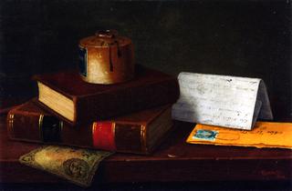 Still Life with Letter to Mr. William Taggart, Esq.