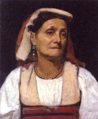 Study of an Italian Peasant Woman