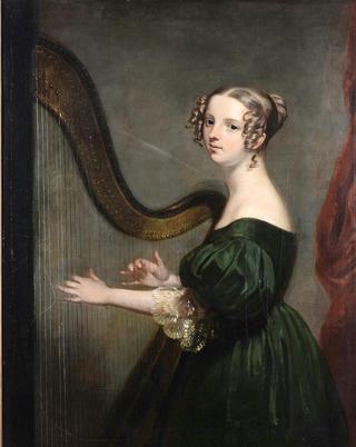 Girl with Harp