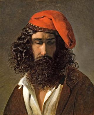 Portrait of a man in a red cap