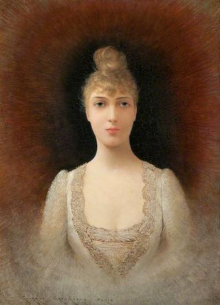 Portrait of a Flaxen-Haired Woman