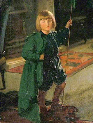 Child in a Green Cape