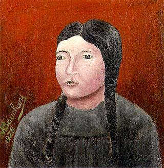 Portrait of Young Girl with Braids