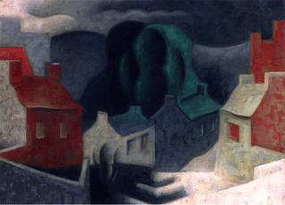 Village in a Storm