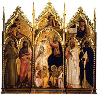 Coronation of the Virgin with Saints