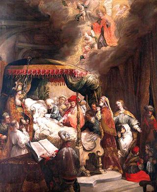 The Dormition of the Virgin (after Rembrandt van Rijn)