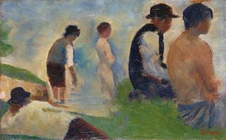 Study for Bathers at Asnières