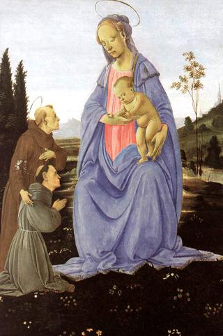 Madonna with Child, St Anthony of Padua and a Friar