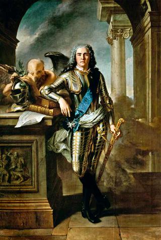 Portrait of Maurice de Saxe