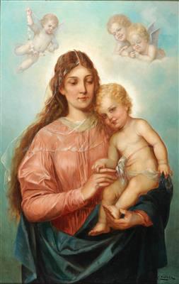 Madonna with the Christ Child and Putti