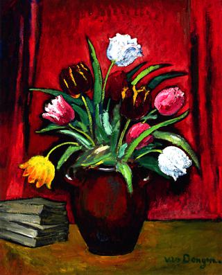 Vase of Tulips