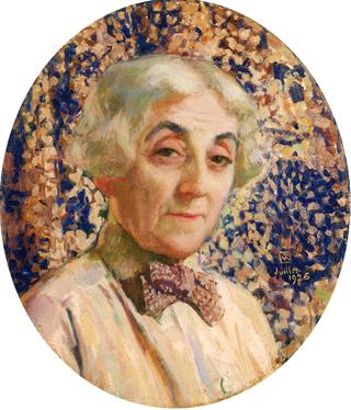 Portrait of Maria van Rysselberghe