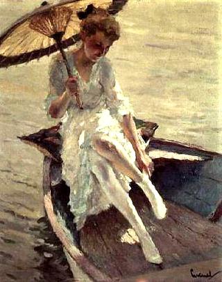 Girl on a Boat