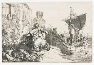 The Ship of Fortune: the Closing of the Janus Temple after the defeat of Marc Anthony at Actium