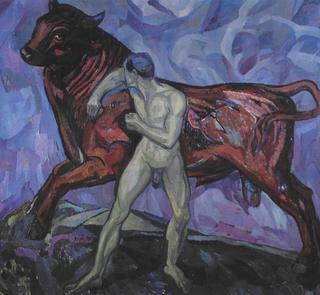 Man with a Bull