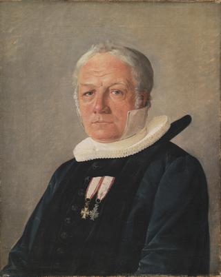 Portrait of P. H. Mønster, Bishop of Aarhus