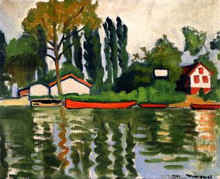 Poplars at Villennes