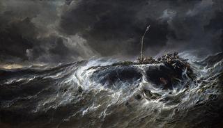 The three-masted ship "The Emily" was wrecked in 1823